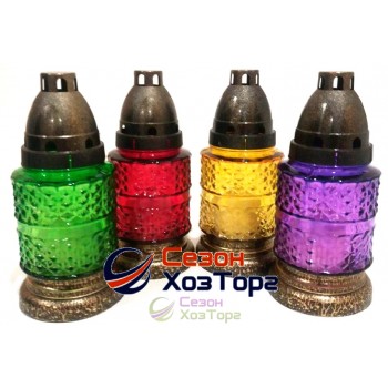 Лампадка стеклянная на 18 часов "Кристалл"